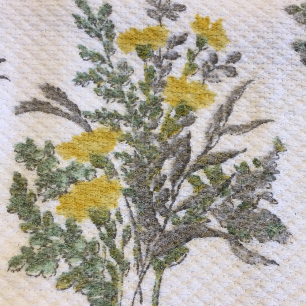 Spring Wild Flowers Farmhouse Kitchen Towels Set of 2 Aurora Studio NWT cotton - Picture 5 of 16